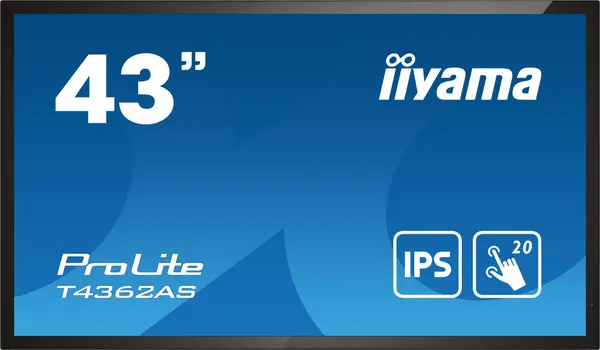 Image of iiyama T4362AS-B1 Signage Display Interactive flat panel 108 cm...
