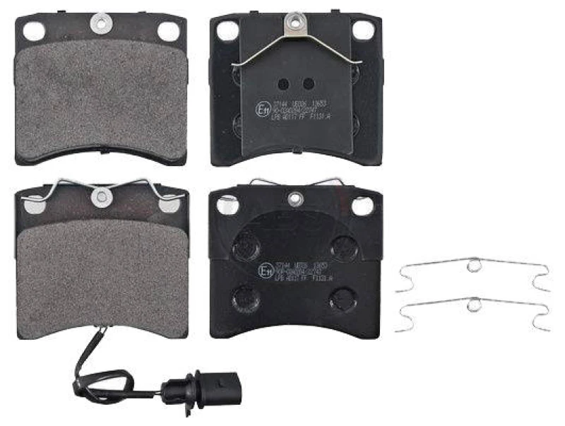 Image of A.B.S. 37144 Brake pad set with integrated wear sensor Brake Pad Set,disc brake (402)
