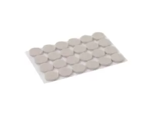 Image of Fixman 900862 Self Adhesive Felt Pads Protectors 20mm Round 24pk