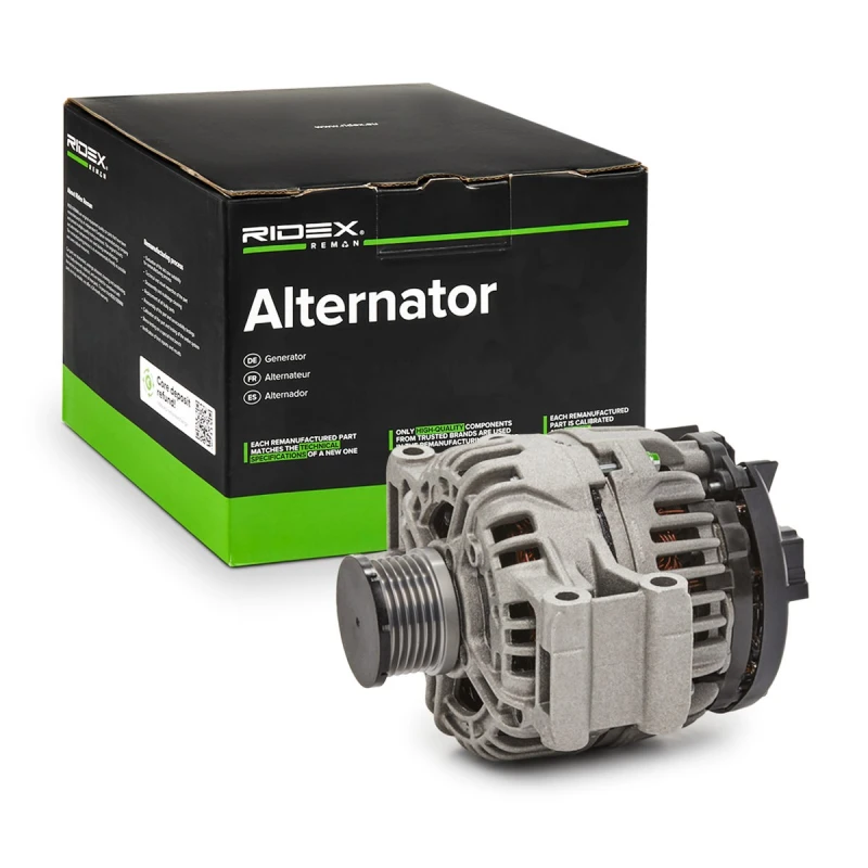 Image of RIDEX REMAN 4G0080R Generator Alternator Charging Current: 110A, Voltage: 14V Alternator (4)