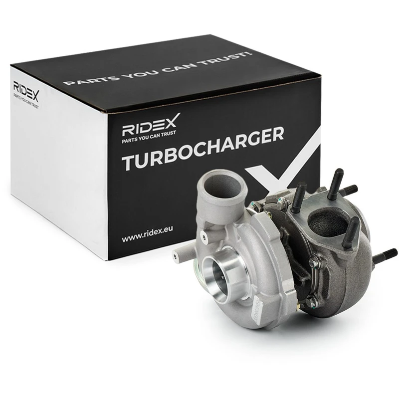 Image of RIDEX 2234C0052 Turbocharger without fastening/mounting material Charger,charging system (2234)