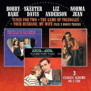 Image of Tunes for Two/Game of Triangles/Your Husband My Wife by Bobby Bare CD Album