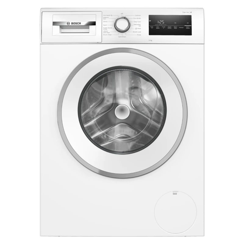 Image of Bosch Series 4 9KG 1400RPM Washing Machine - White WAN28255GB White