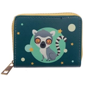 Image of Lemur Mob Zip Around Small Wallet Purse