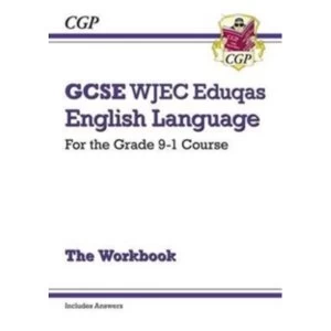 Image of New GCSE English Language WJEC Eduqas Workbook - For the Grade 9-1 Course (Includes Answers) by CGP Books (Paperback, 2016)