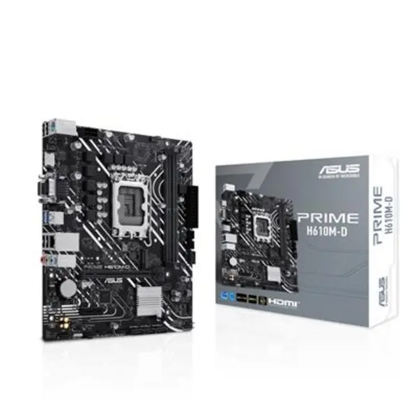 Image of Asus ASUS PRIME H610M-D Intel H610 LGA 1700 micro ATX 90MB1G80-M0EAY0