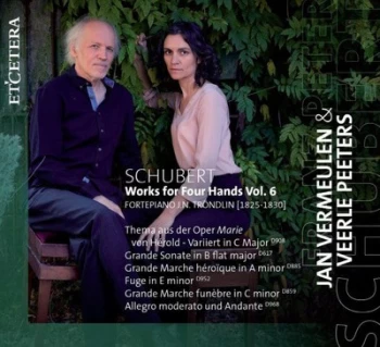 image of Schubert Works for Four Hands - Volume 6 by Franz Schubert CD Album