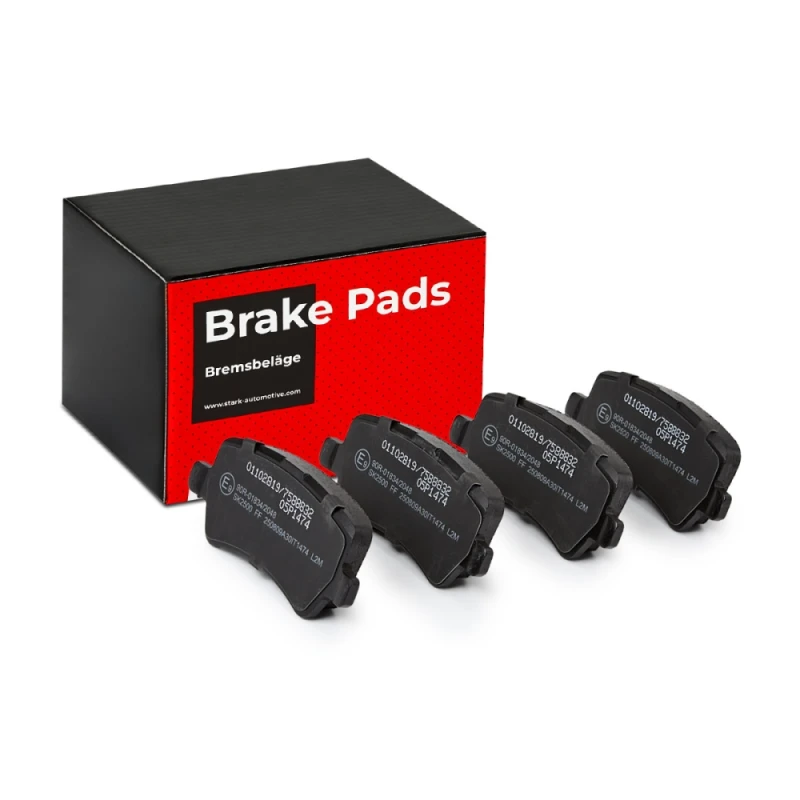 Image of RIDEX 402B0141 Brake pad set Rear Axle, not prepared for wear warning indicator, with anti-squeak plate Brake Pad Set,disc brake (402)