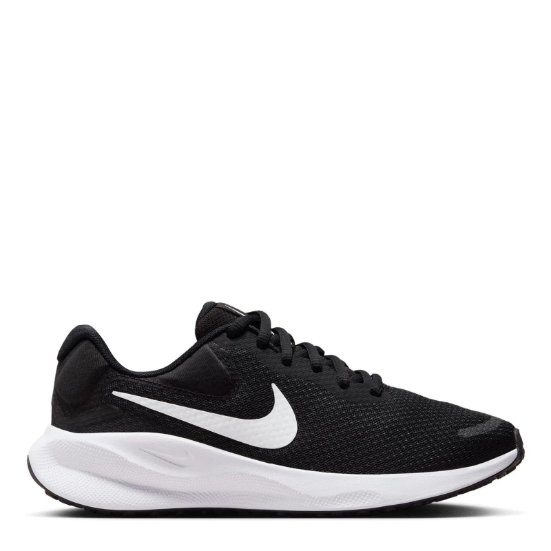 Image of Nike Revolution 7 Womens Running Shoes Black/White female 6 (40)