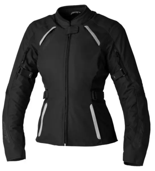 Image of RST Ava CE Textile Jacket Lady Black White Size 16