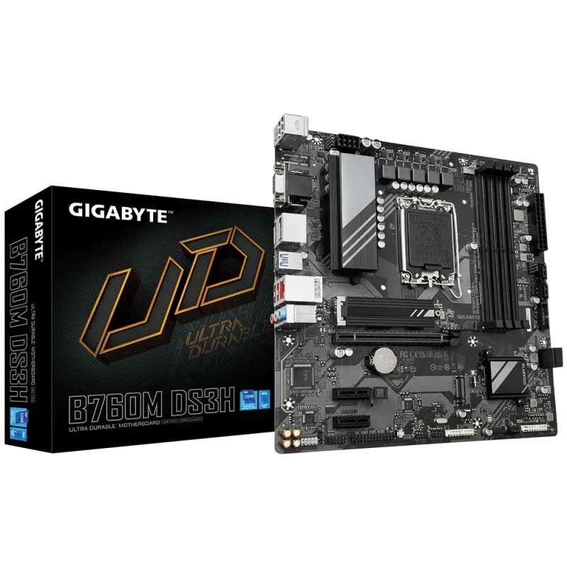 Image of MB INT LGA1700 B760M DS3H D5 M-ATX