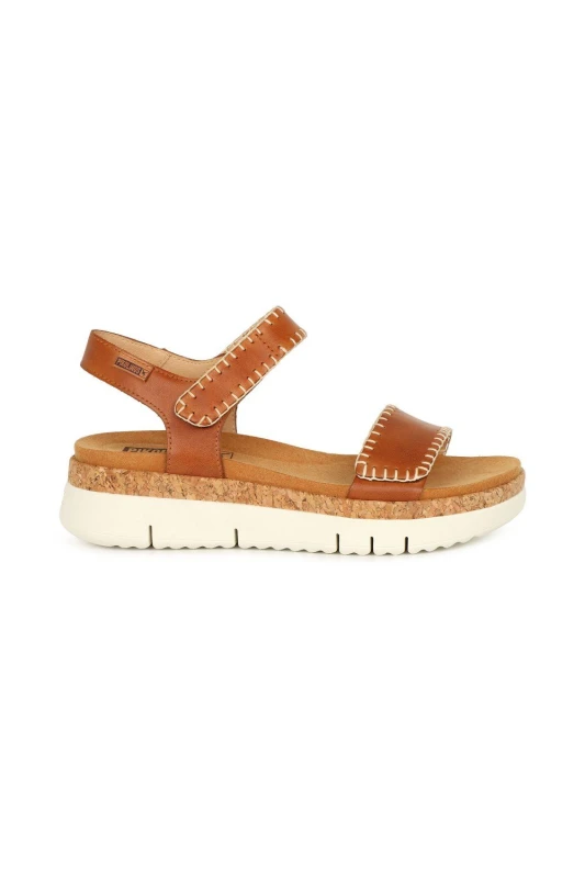 Image of Pikolinos Womens 'Pollensa' Sandals in Brown Size: 3 Brown Female 3