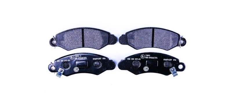 Image of HELLA Brake pad set HELLA 8DB 355 017-011