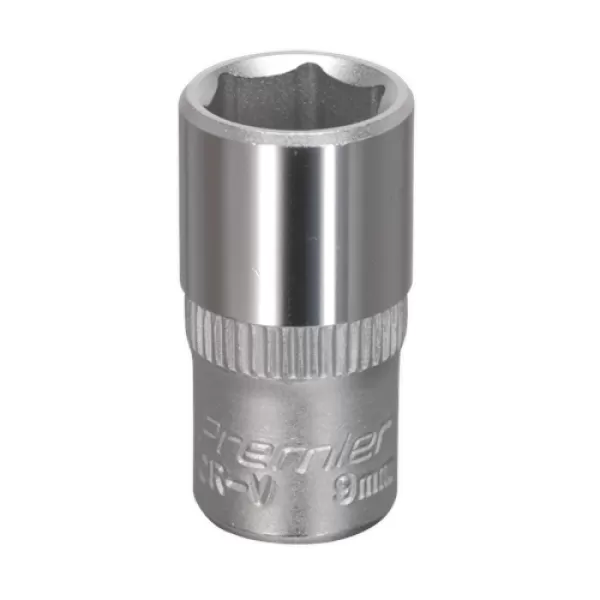 Image of Genuine SEALEY S1409 WallDrive® Socket 9mm 1/4Sq Drive