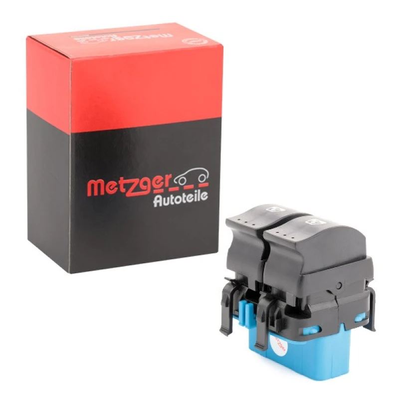 Image of METZGER 0916348 Switch, window winder Driver side Switch,window winder (1761)