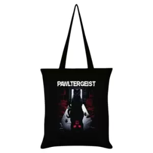 image of Grindstore Pawltergeist Tote Bag (One Size) (Black/White/Red)