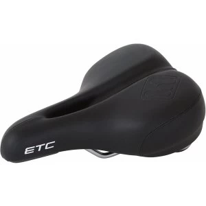 Image of ETC Unisex Black Comfort Saddle