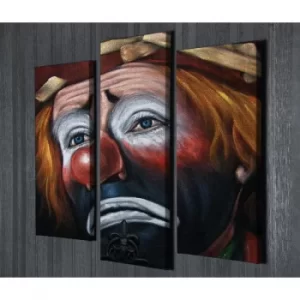 Image of UC95 Multicolor Decorative Canvas Painting (3 Pieces)