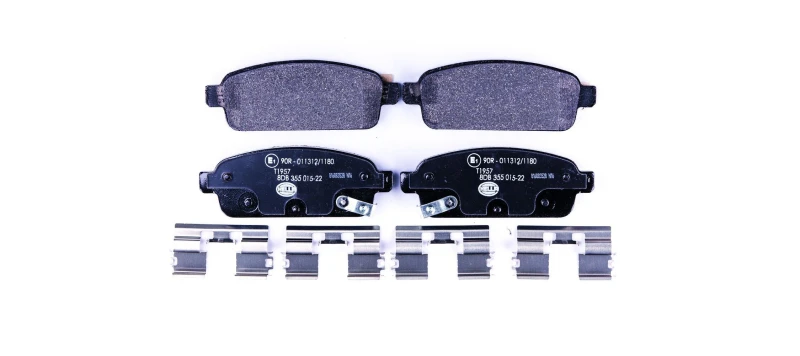 Image of HELLA Brake pad set HELLA 8DB 355 015-221