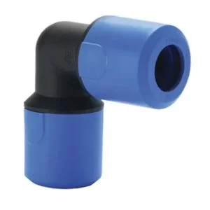 Image of Jg Speedfit Push-Fit 90° Equal Pipe Elbow (Dia)20mm Blue