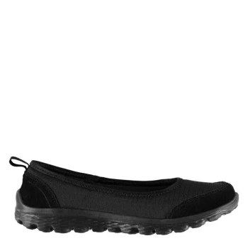 Image of Kangol Eliza Womens Ballet Shoes - Black