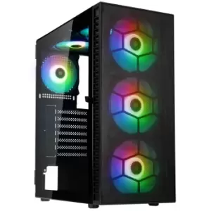 Image of Kolink Observatory HF Mesh ARGB Midi Tower Case - Black