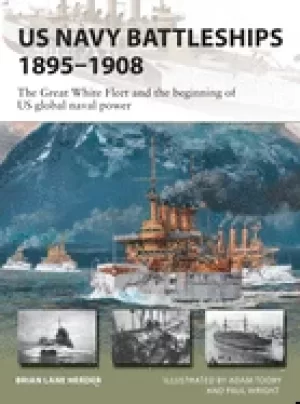 Image of us navy battleships 1895 1908 the great white fleet and the beginning of us
