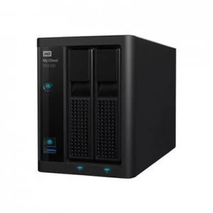 Western Digital WD 20TB My Cloud PR2100 External 2 Bay NAS WDBBCL0200JBK-EESN