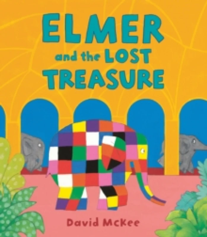 Image of David McKee Elmer and the Lost Treasure Book Multi unisex