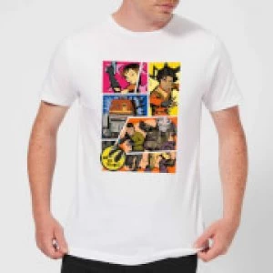 Image of Star Wars Rebels Comic Strip Mens T-Shirt - White - L