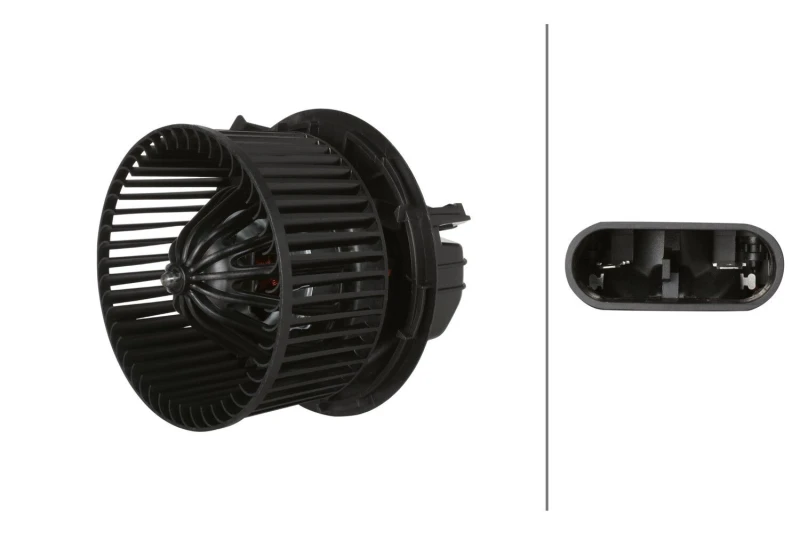 Image of HELLA Blower motor HELLA 8EW 366 400-551