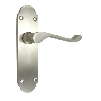 image of Select Hardware 150mm Richmond Latch - Satin Chrome