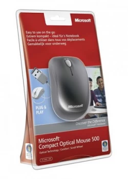 image of Microsoft 500 Compact Optical Mouse