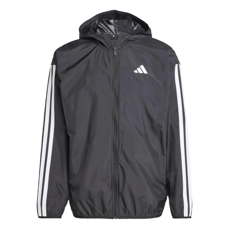 Image of adidas Essentials 3-Stripes Windbreaker mens in Black