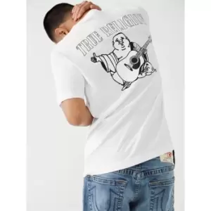 image of True Religion True Religion Buddha T-Shirt Mens - White