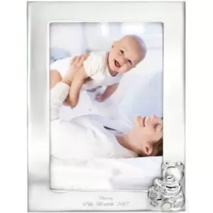 Image of D For Diamond Silver Plated Picture Frame