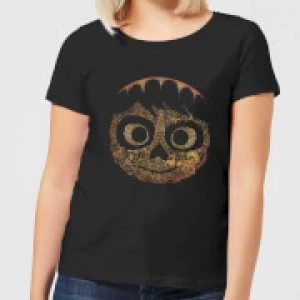 Image of Coco Miguel Face Womens T-Shirt - Black