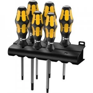 Image of Wera 977/6 TORX Workshop Screwdriver set 6 Piece TORX socket