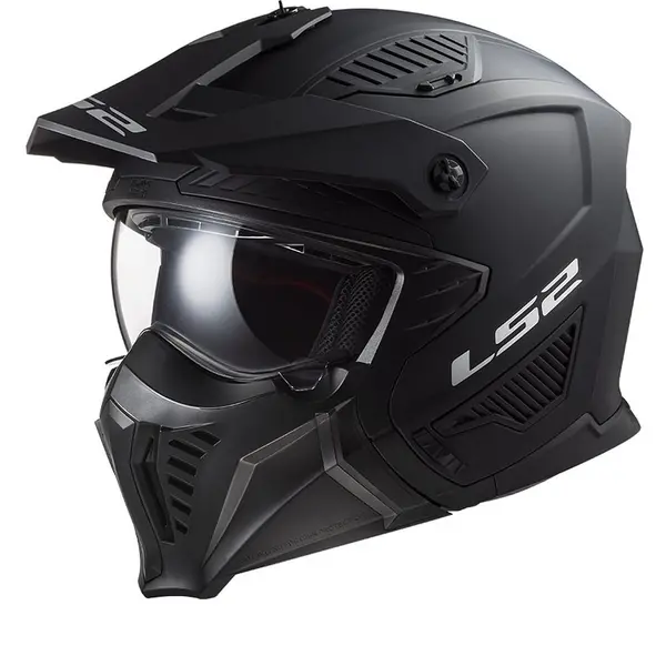 Image of LS2 OF606 Drifter Solid Matt Black 06 Multi Helmet Size S