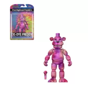 image of Five Nights At Freddy's Tie Dye Freddy Action Figure