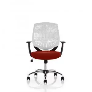 Image of Dura White Back Bespoke Colour Seat Ginseng Chilli KCUP1701