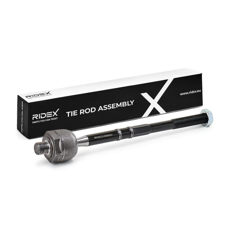 Image of RIDEX 284R0129 Tie Rod Front Axle Left Rod Assembly (284)