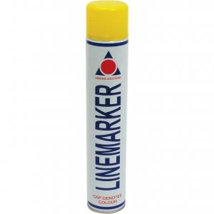 Image of Aerosol Line Marking Spray Paint Yellow