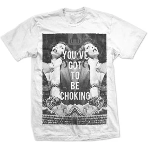 Image of StudioCanal - Blood from the Mummys Tomb Unisex Large T-Shirt - White