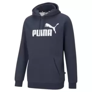 image of Puma Essential Heather Hoodie Mens - Blue