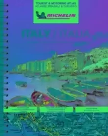 Image of Italy - Tourist and Motoring Atlas (A4-Spiral) : Tourist & Motoring Atlas A4 spiral