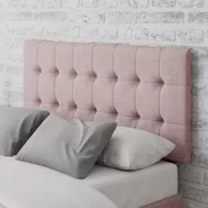 Image of Sinatra Pure Pastel Cotton Headboard Pink