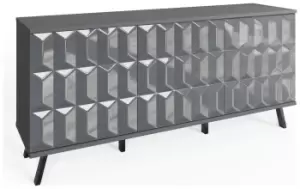 Image of Frank Olsen Elevate Smart 3 Door Sideboard - Grey