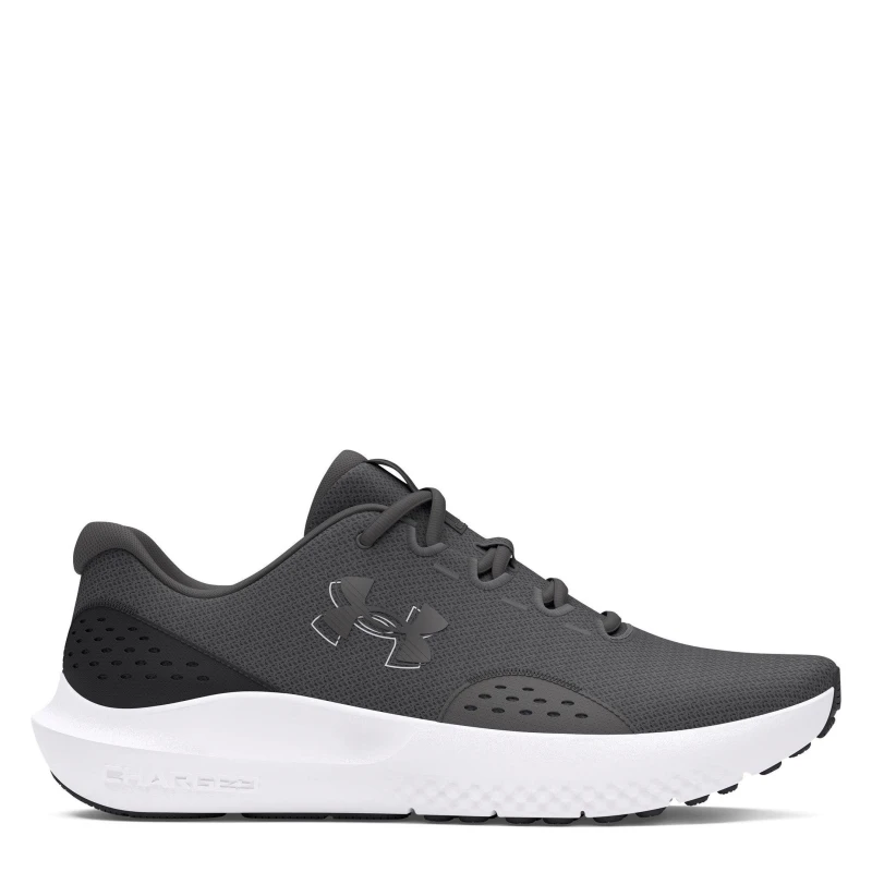Image of Under Armour Surge 4 Running Shoes Mens Runners 6 (40) Grey 12872202260