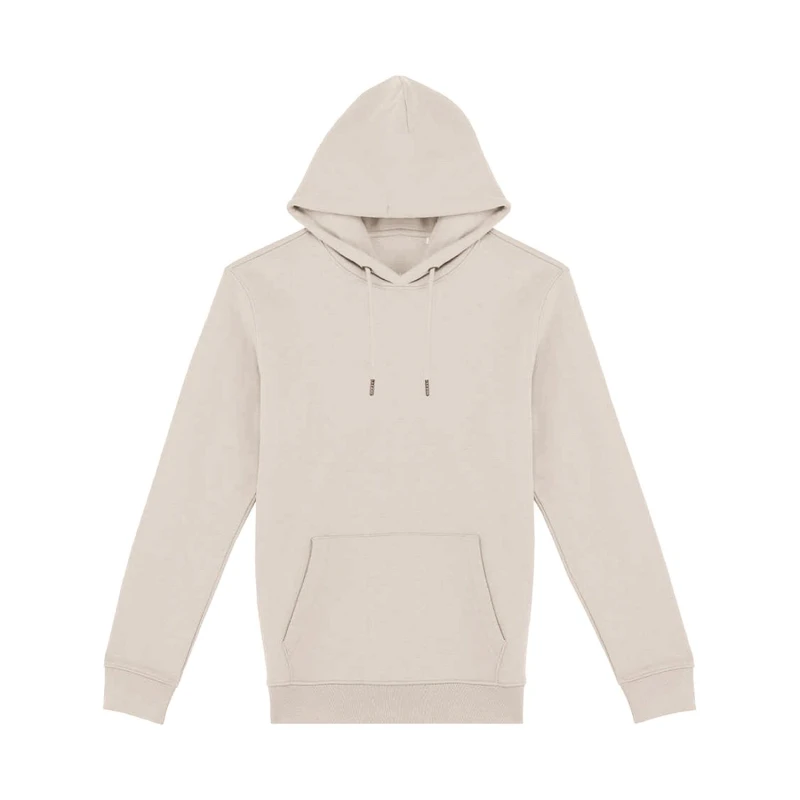 Image of Native Spirit Mens Heavyweight Hoodie in Ivory Size: Large Ivory Male L
